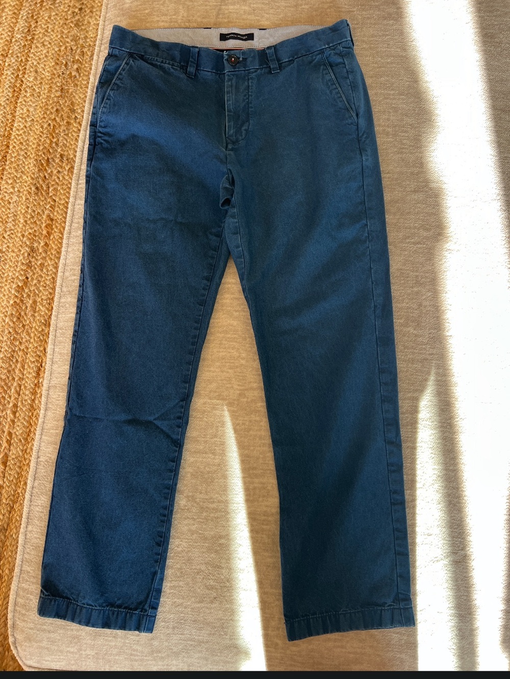 Vintage Tommy Hilfiger Men's Blue Casual Jeans